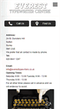 Mobile Screenshot of everesttypewriters.co.uk